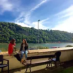 Haus Am Ufer Mit Rheinpanoramablick 科布倫茨