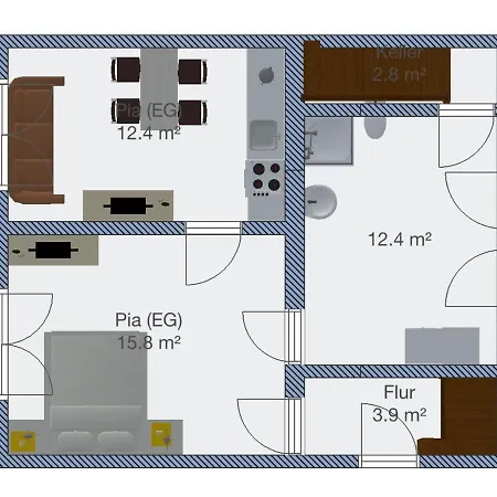 Haus Am Ufer Mit Rheinpanoramablick * Koblenz (Rhineland-Palatinate)