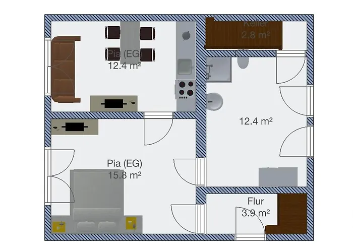 Haus Am Ufer Mit Rheinpanoramablick * Koblenz (Rhineland-Palatinate)